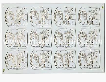 2W aliminyòm baz tablo