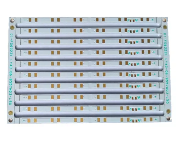 Aplikasyon elektrik aliminyòm baz chan de kous tablo