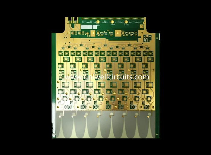 Uniwell sikwi 12 kouch, kat fwa peze RO4003C + RO4450F pcb